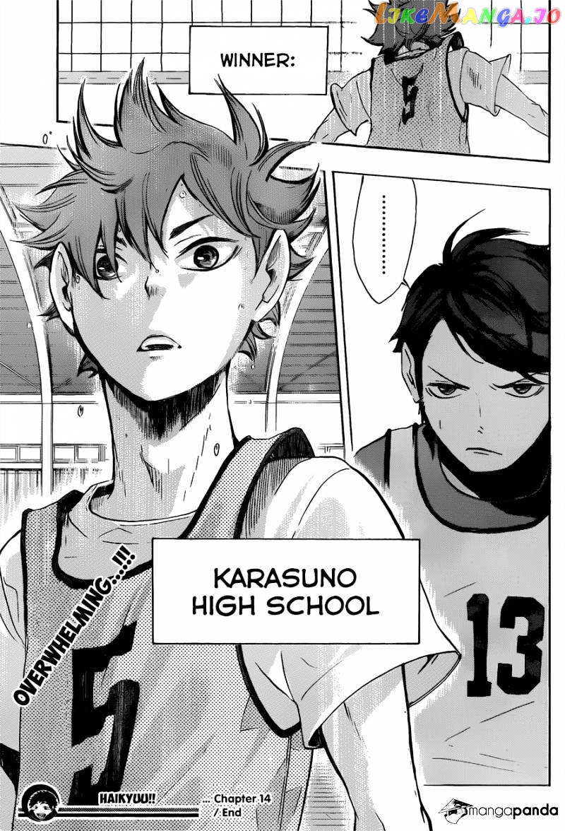 Haikyuu!!, Chapter 14 image 20
